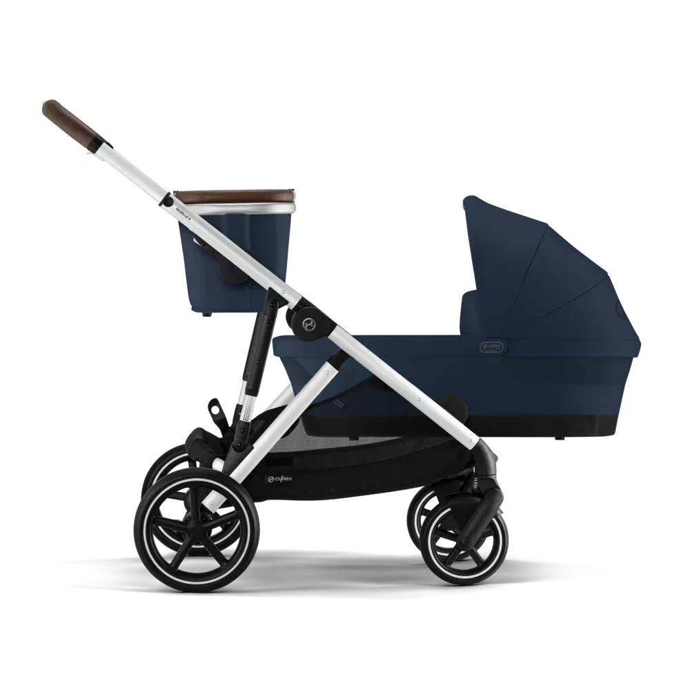 Cybex® Baby Stroller Gazelle™ S Ocean Blue (Silver Frame) - Image 29