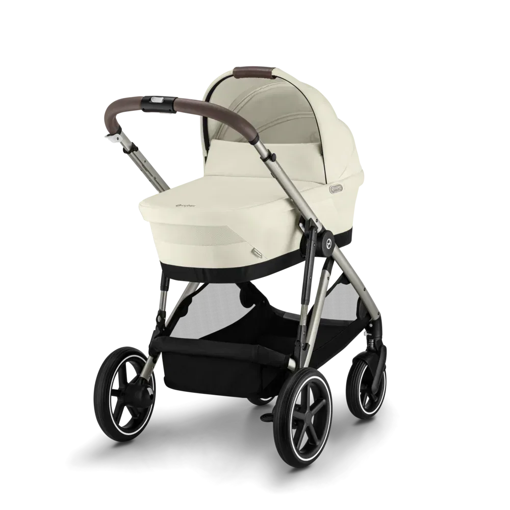Cybex® Gazelle™ S 2-in-1 Stroller with Carry Cot Seashell Beige - Image 9