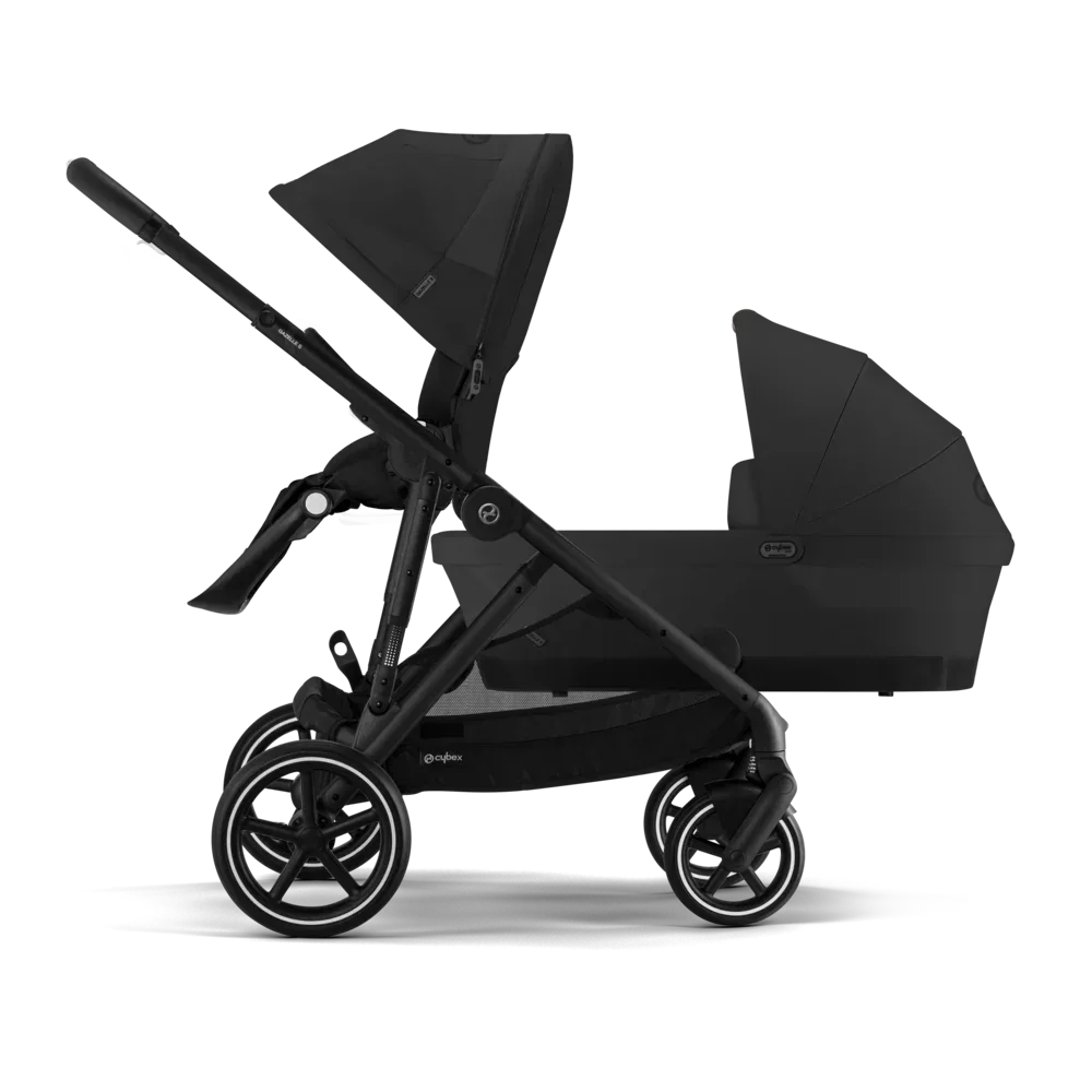 Cybex® Baby Stroller Gazelle™ S Moon Black (Black Frame) - Image 30