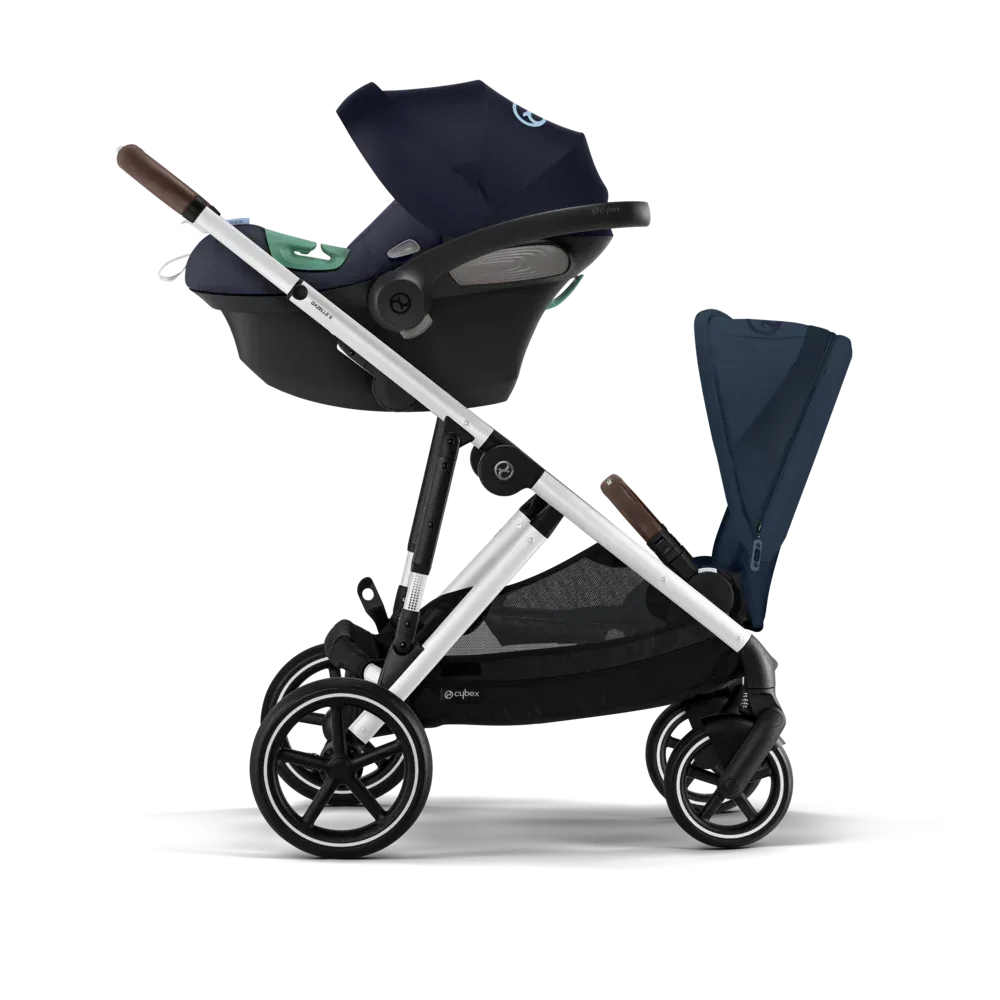 Cybex® Baby Stroller Gazelle™ S Ocean Blue (Silver Frame) - Image 9