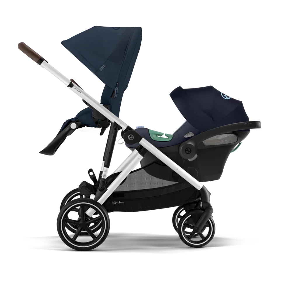 Cybex® Baby Stroller Gazelle™ S Ocean Blue (Silver Frame) - Image 10