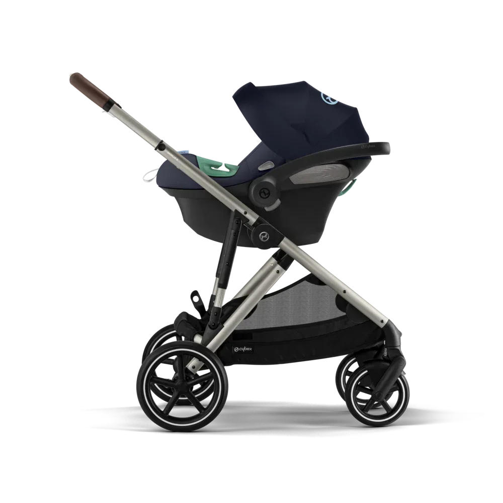 Cybex® Baby Stroller Gazelle™ S Ocean Blue (Silver Frame) - Image 11