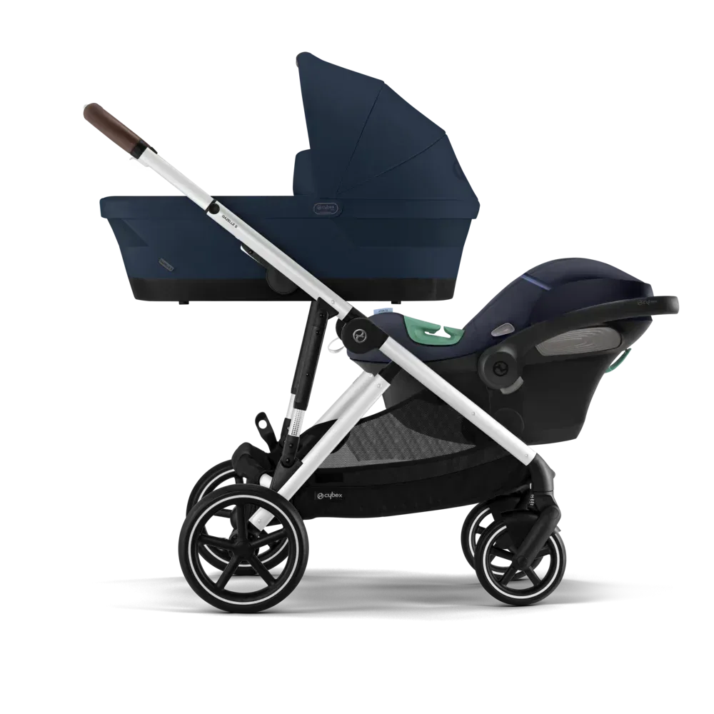 Cybex® Baby Stroller Gazelle™ S Ocean Blue (Silver Frame) - Image 12