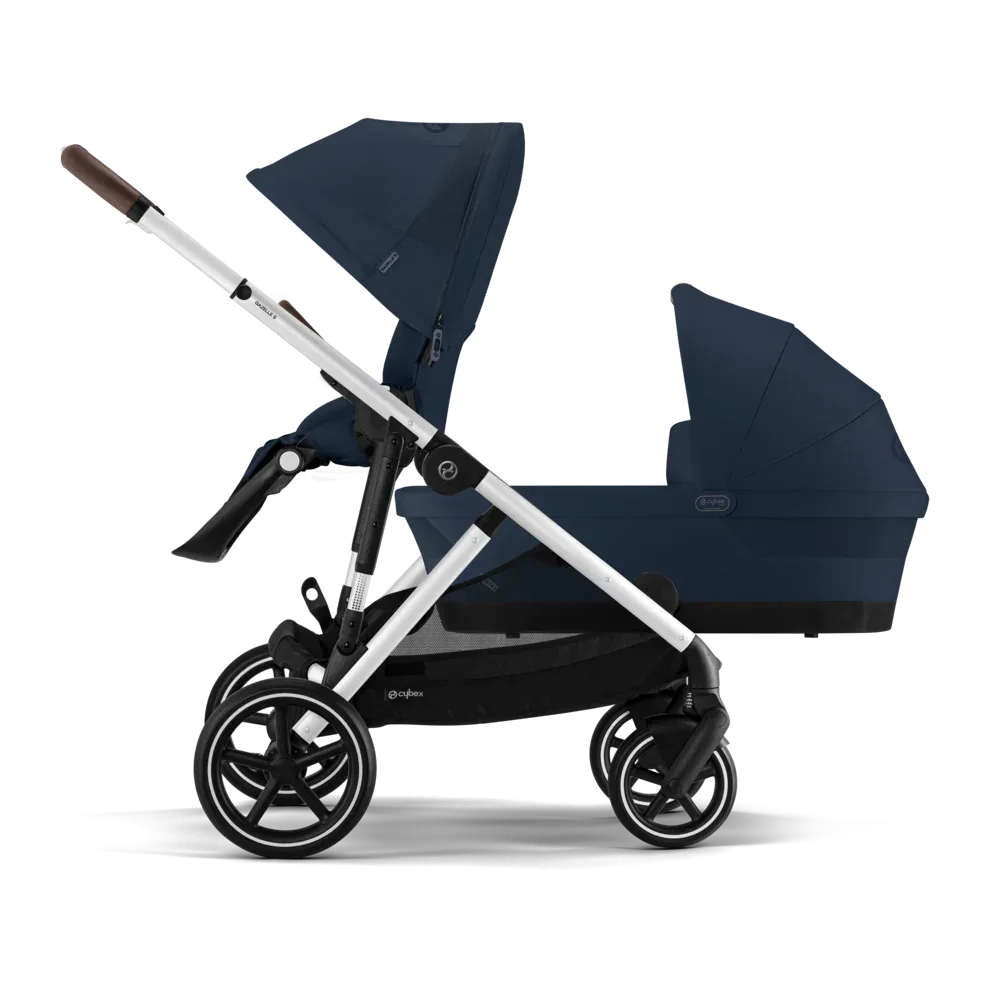 Cybex® Baby Stroller Gazelle™ S Ocean Blue (Silver Frame) - Image 33
