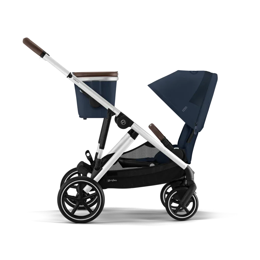 Cybex® Baby Stroller Gazelle™ S Ocean Blue (Silver Frame) - Image 35