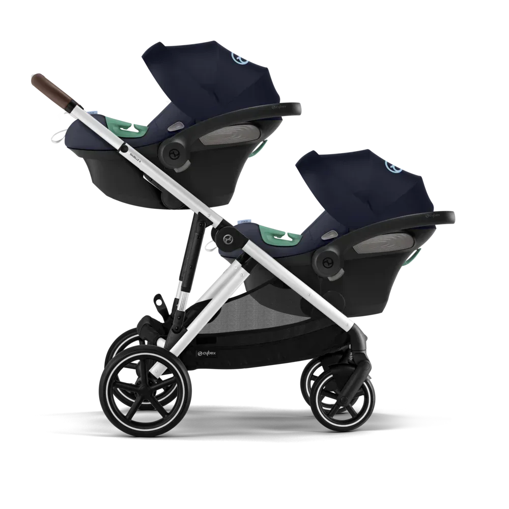 Cybex® Baby Stroller Gazelle™ S Ocean Blue (Silver Frame) - Image 8