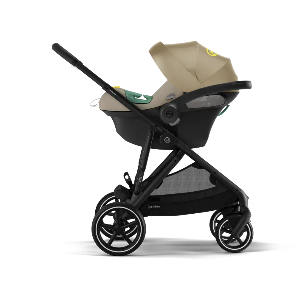 Cybex® Baby Stroller Gazelle™ S Seashell Beige (Taupe Frame) - Image 7
