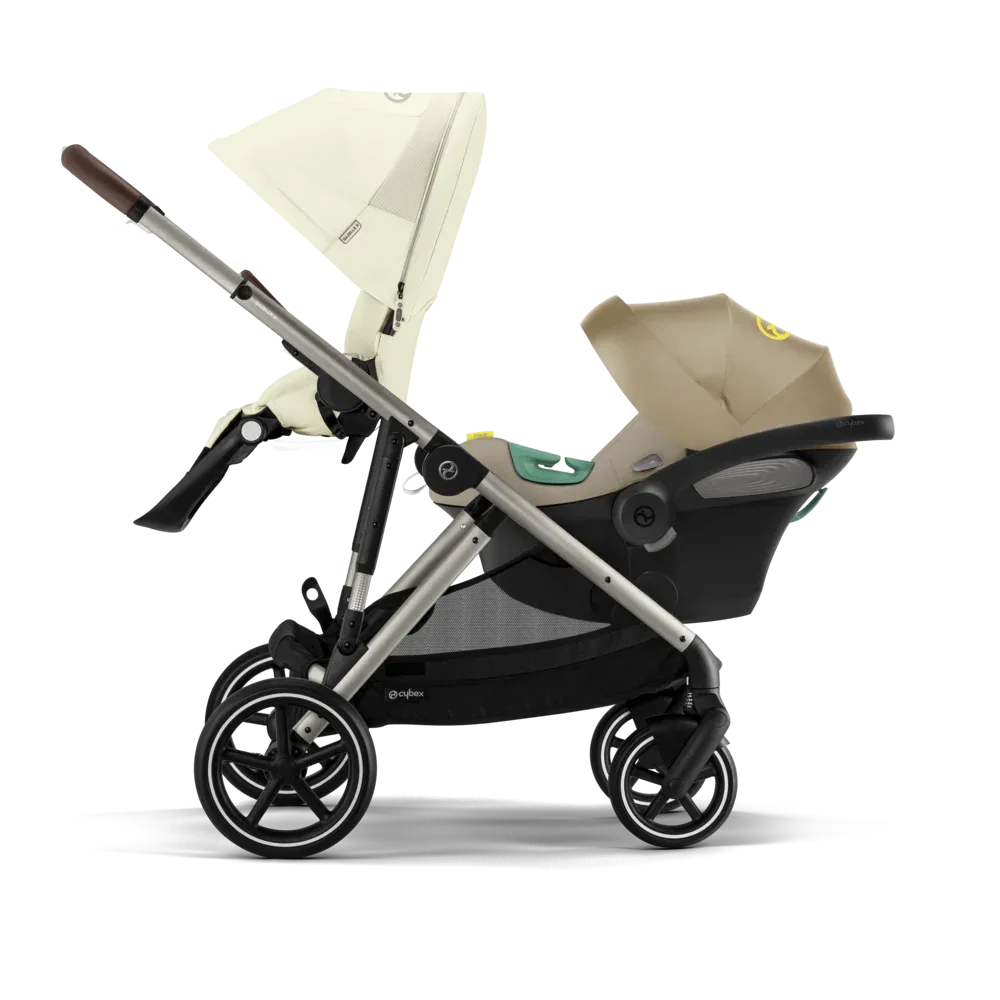 Cybex® Baby Stroller Gazelle™ S Seashell Beige (Taupe Frame) - Image 11
