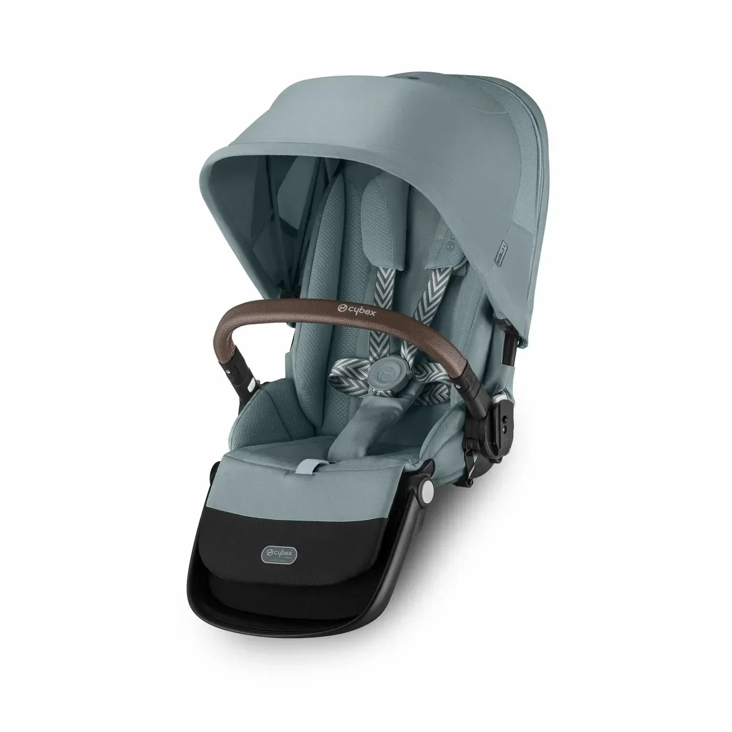 Cybex® Gazelle S 4-in-1 Stroller Set + Aton B2 Car Seat + Base One Isofix Stormy Blue - Image 12