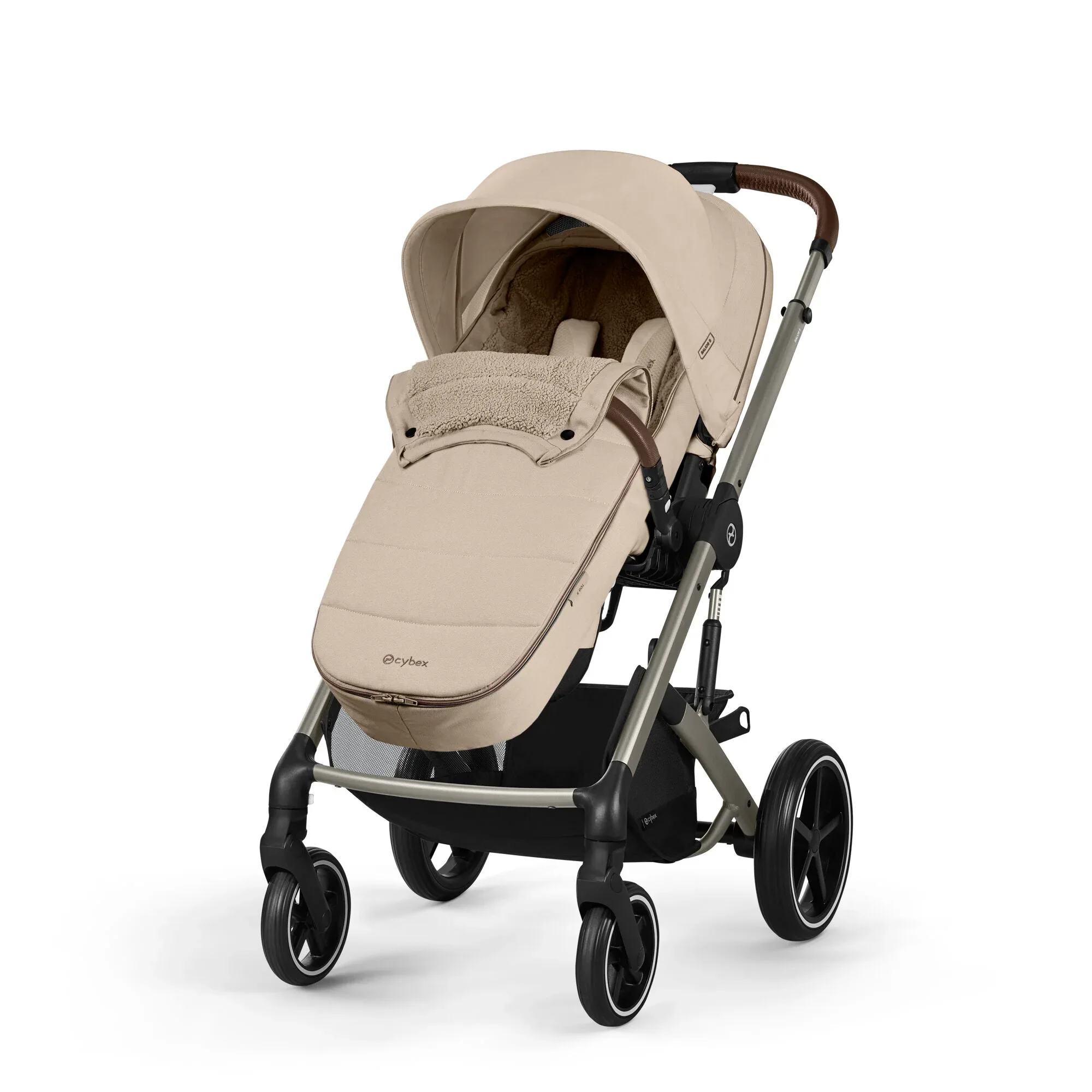 Cybex® Gold Winter Footmuff Beige - Image 2