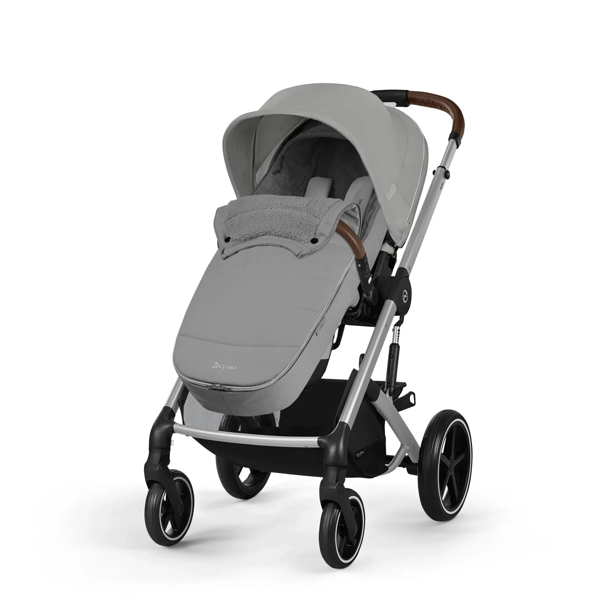 Cybex® Gold Winter Footmuff Grey - Image 2