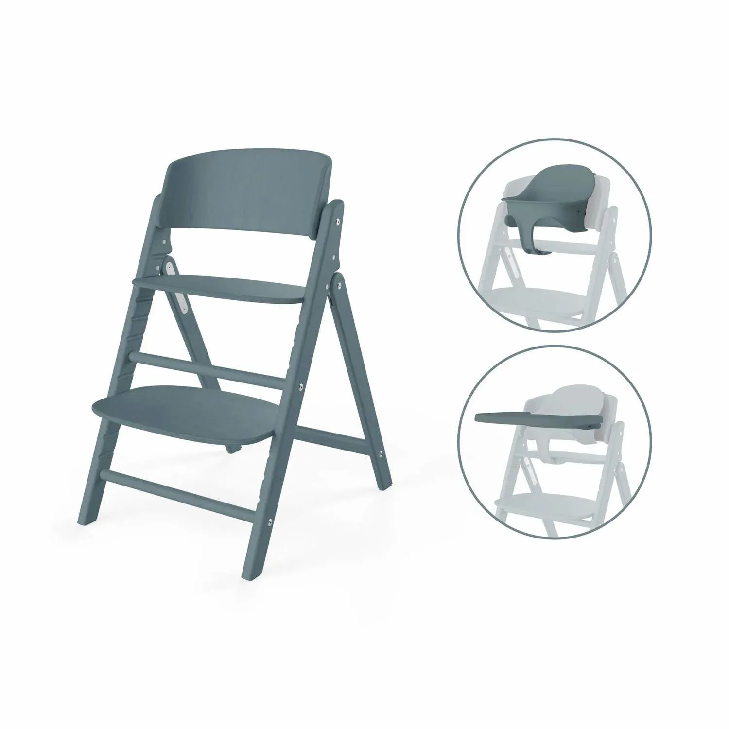 Cybex® High Chair Click & Fold 3-in-1 Stone Blue