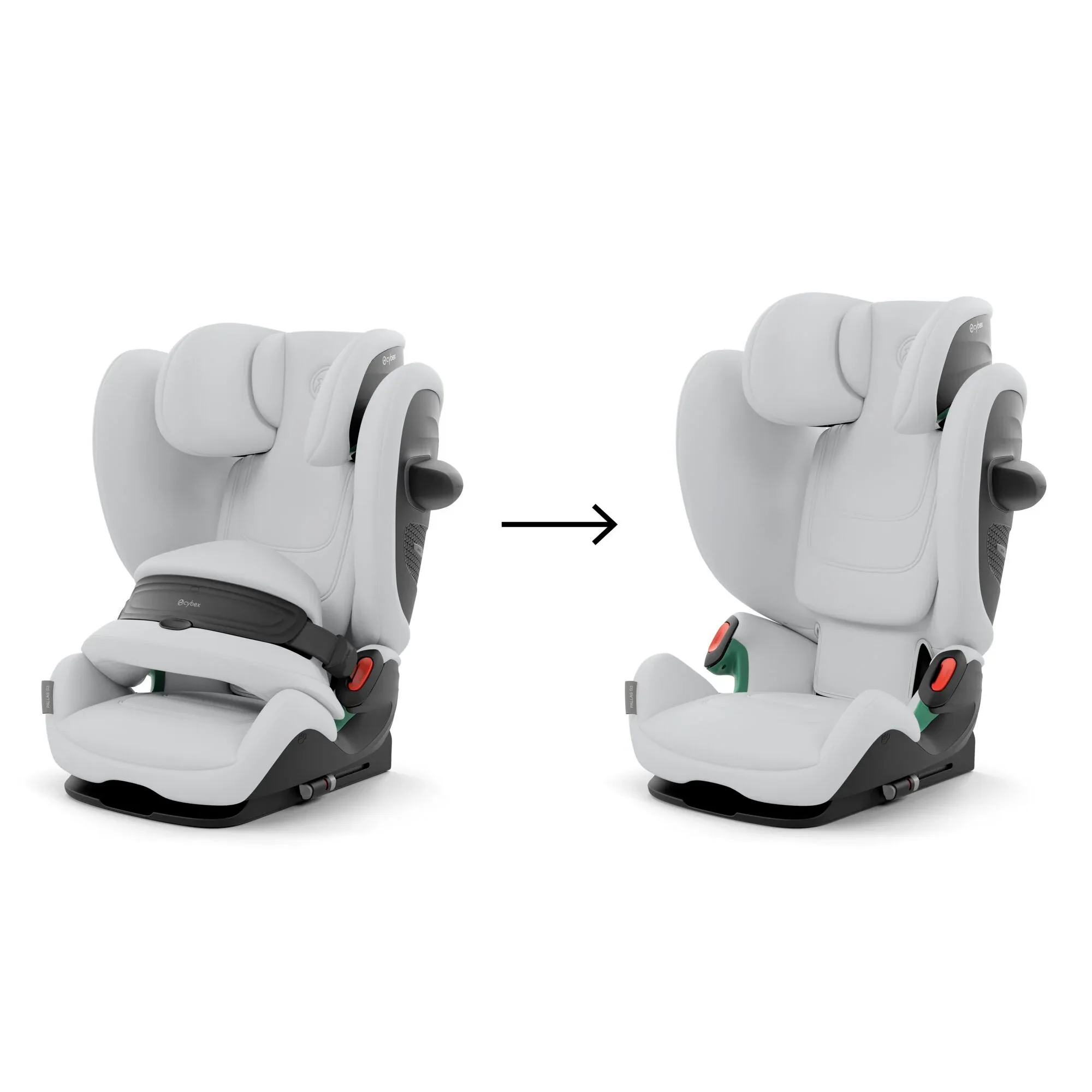 Cybex® Car seat Pallas G3 i-Size (76-150cm) Fog Grey - Image 2