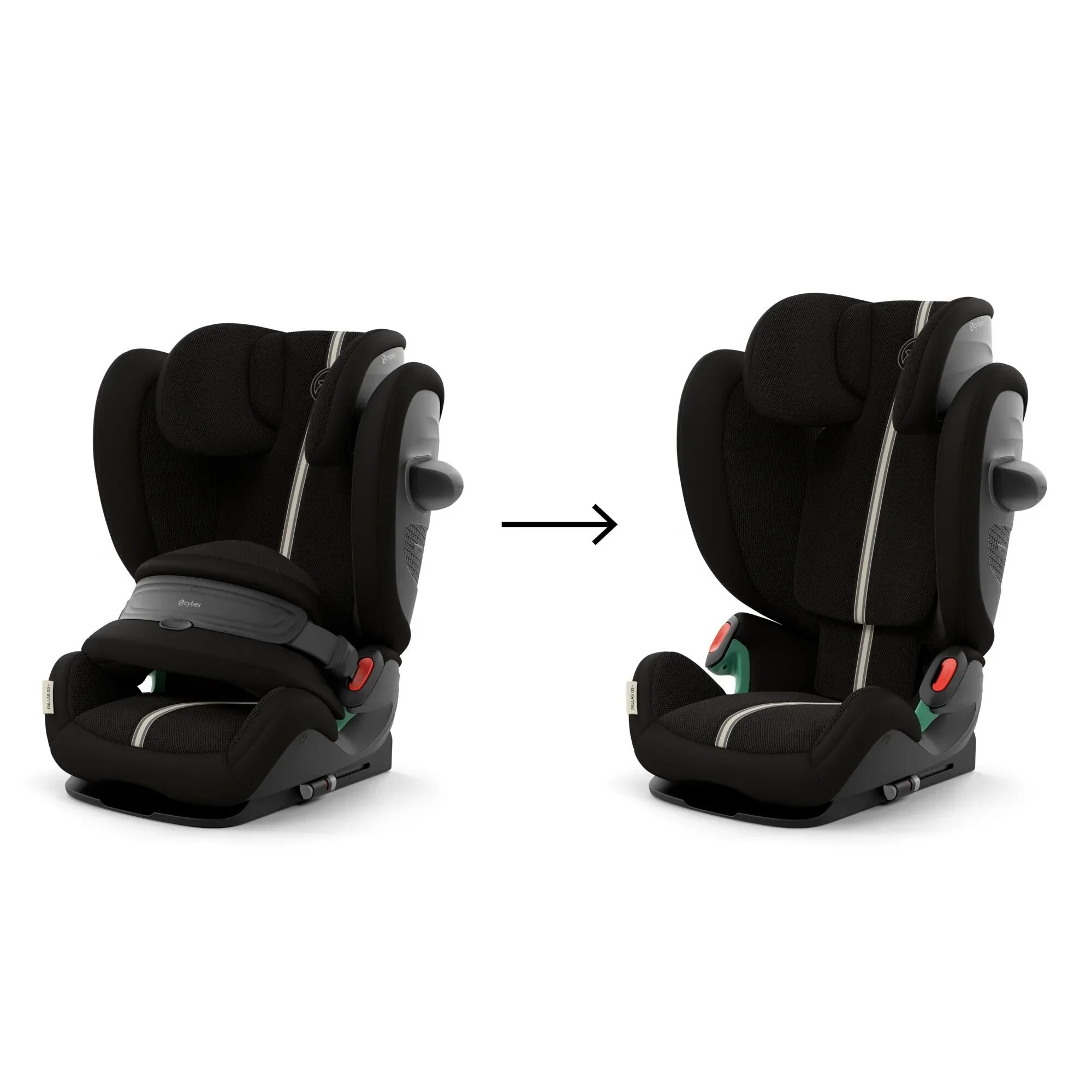 Cybex® Car seat Pallas G3 i-Size (76-150cm) PLUS Moon Black - Image 2