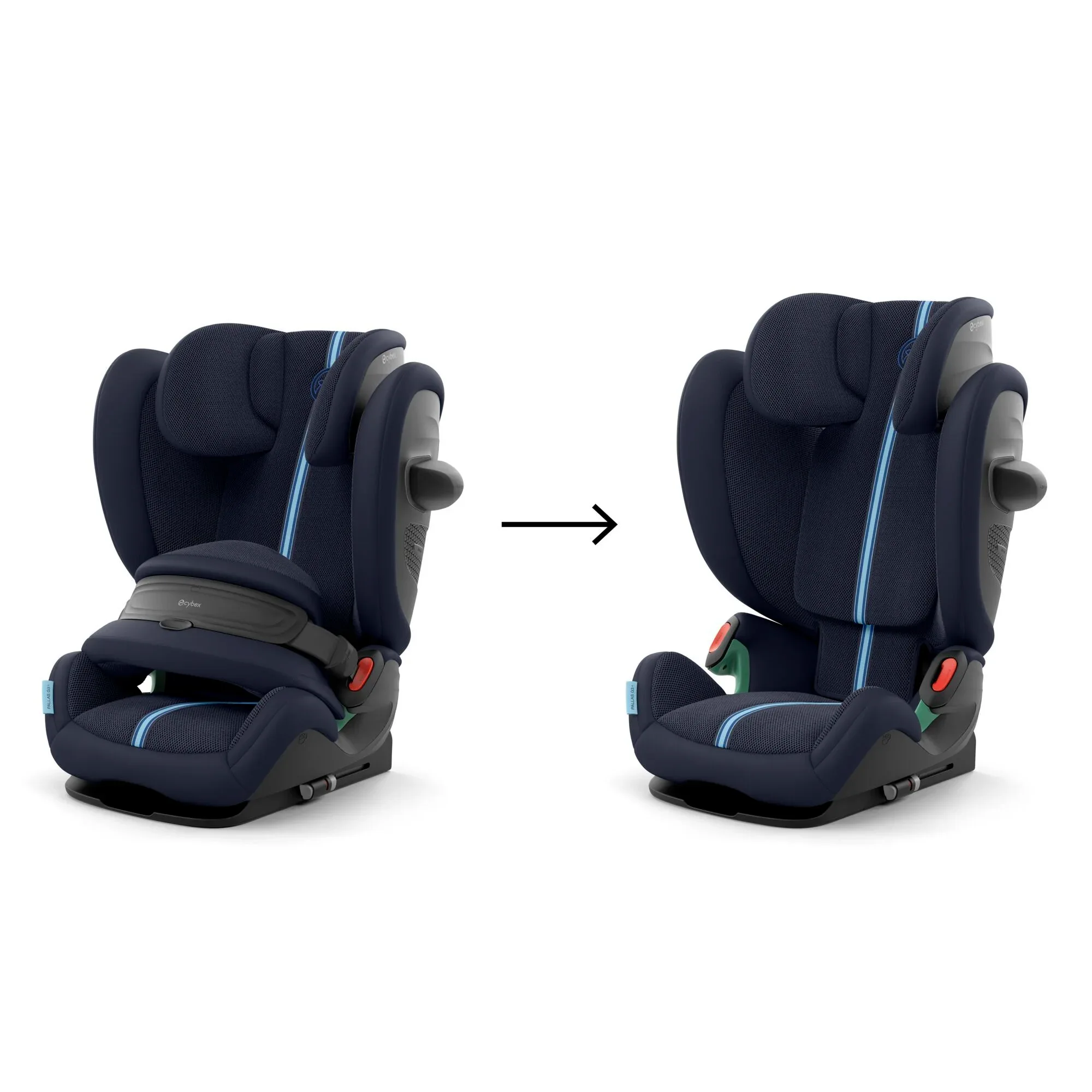 Cybex® Car seat Pallas G3 i-Size (76-150cm) PLUS Ocean Blue - Image 2