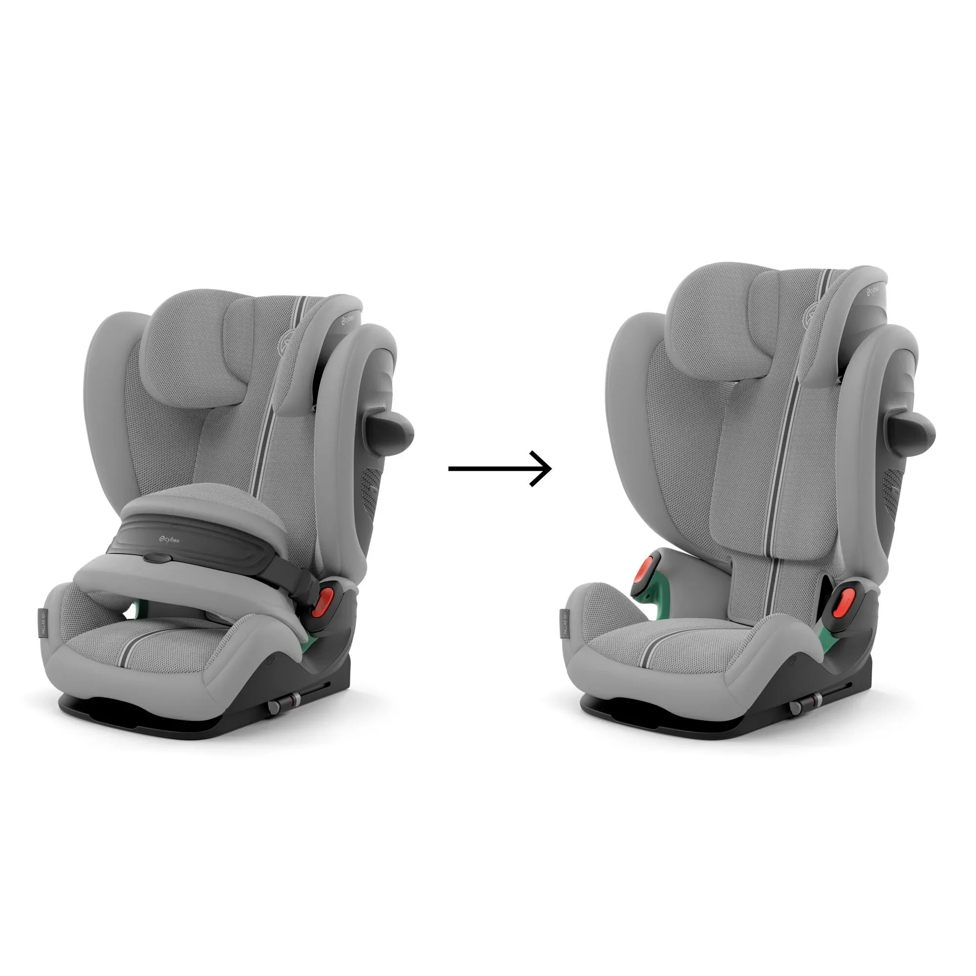 Cybex® Car seat Pallas G3 i-Size (76-150cm) PLUS Stone Grey - Image 2