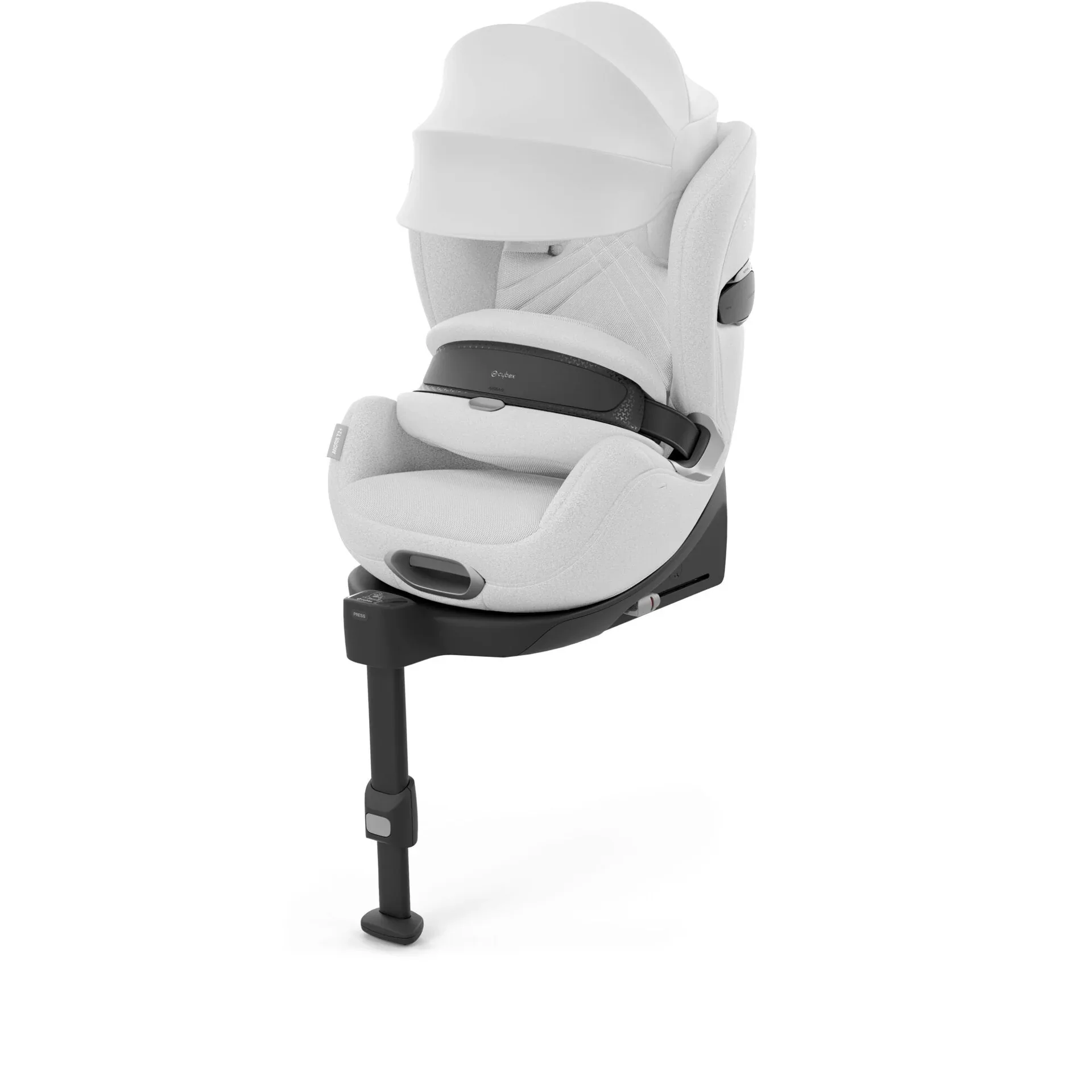 Cybex Platinum® Car Seat Anoris T2 i-Size (76 - 125 cm) Platinum White (Plus)