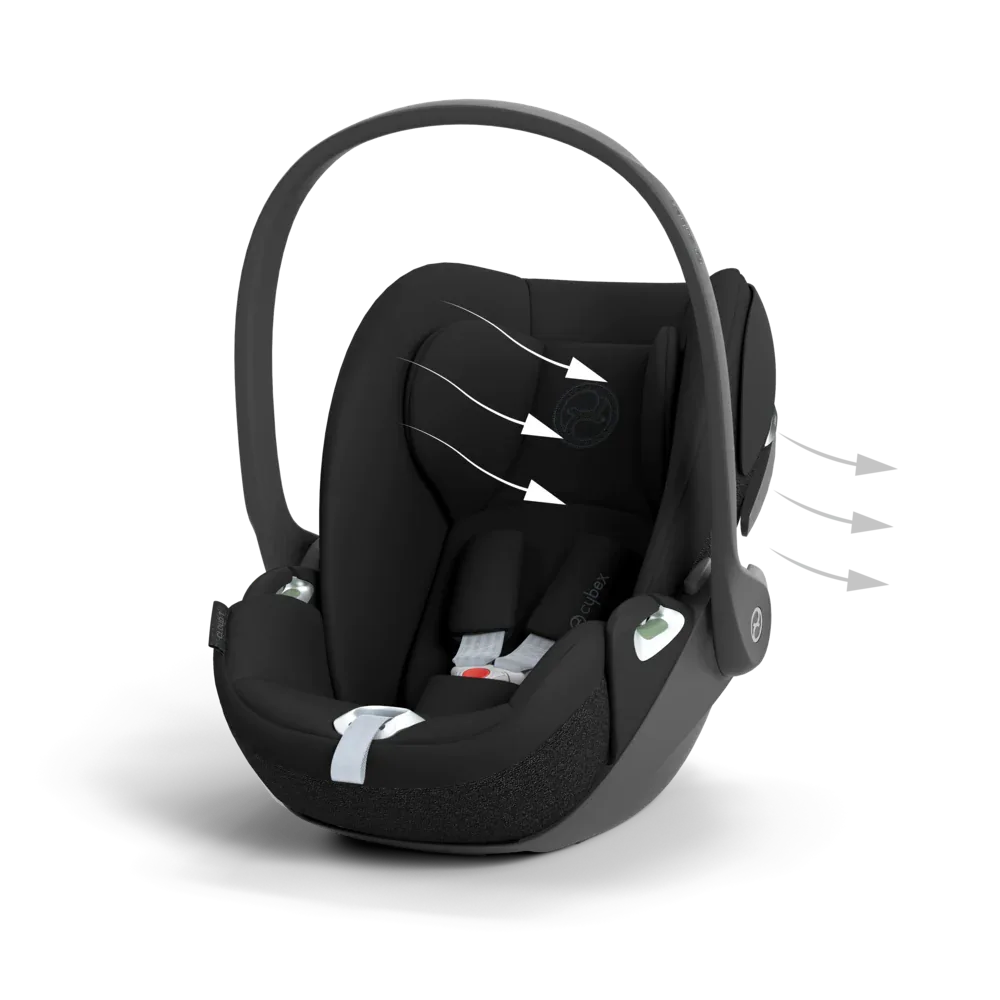 Cybex Platinum® Car Seat Cloud T i-Size 0+ (0-13 kg) Comfort Sepia Black - Image 15