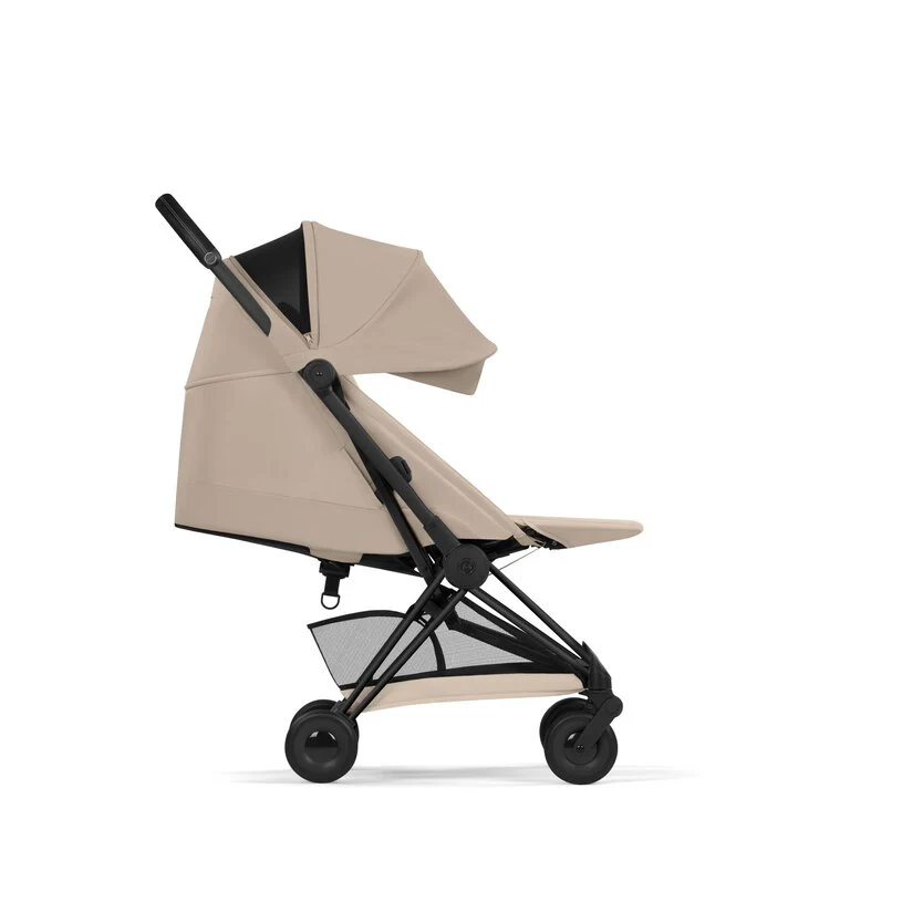 Cybex Platinum® Coya™ Comfort Stroller Cozy Beige | Matt Black - Image 4