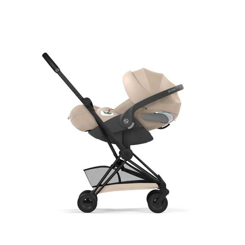 Cybex Platinum® Coya™ Comfort Stroller Cozy Beige | Matt Black - Image 7