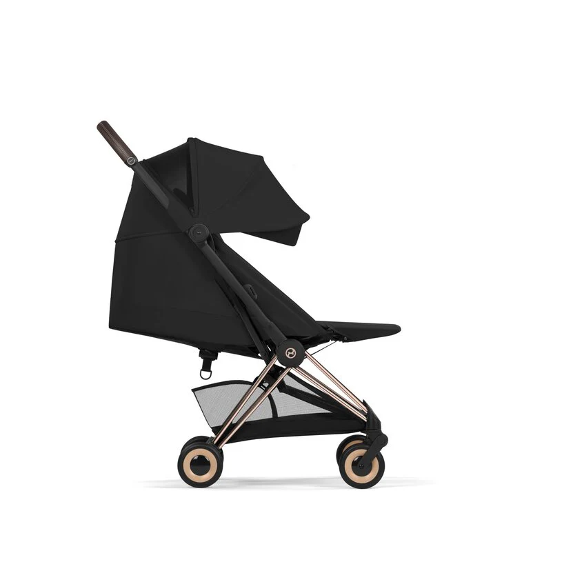Cybex Platinum® Coya™ Comfort Stroller Sepia Black | Rosegold - Image 3