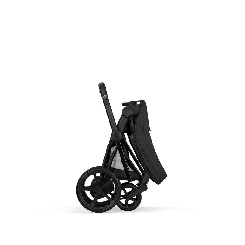 Cybex Platinum® e-Priam™ 2-in-1 Stroller with Foldable Carry Cot Comfort Sepia Black | Matt Black - Image 9