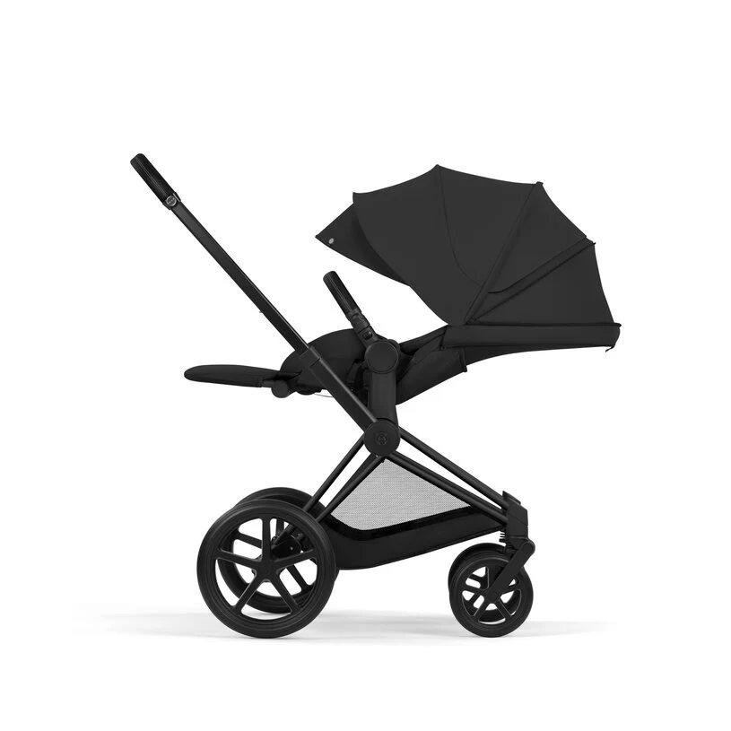 Cybex Platinum® Priam™ 2-in-1 Stroller with Foldable Carry Cot Comfort Sepia Black | Matt Black - Image 3