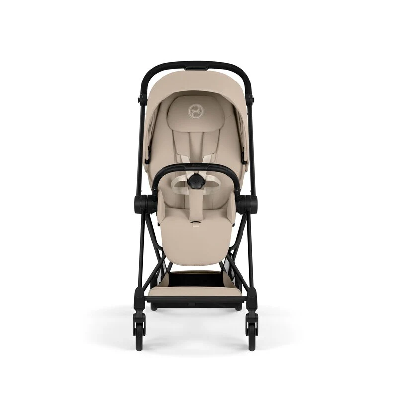 Cybex Platinum® Mios™ 2-in-1 Stroller with Lux Carry Cot Comfort Cozy Beige | Matt Black - Image 4