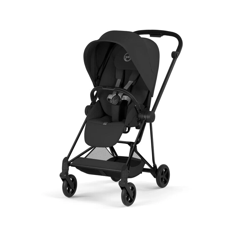 Cybex Platinum® Mios™ 2-in-1 Stroller with Lux Carry Cot Comfort Sepia Black | Matt Black - Image 3