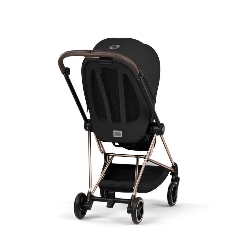 Cybex Platinum® Mios™ 2-in-1 Stroller with Lux Carry Cot Comfort Sepia Black | Rosegold - Image 8