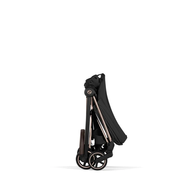 Cybex Platinum® Mios™ 2-in-1 Stroller with Lux Carry Cot Comfort Sepia Black | Rosegold - Image 9
