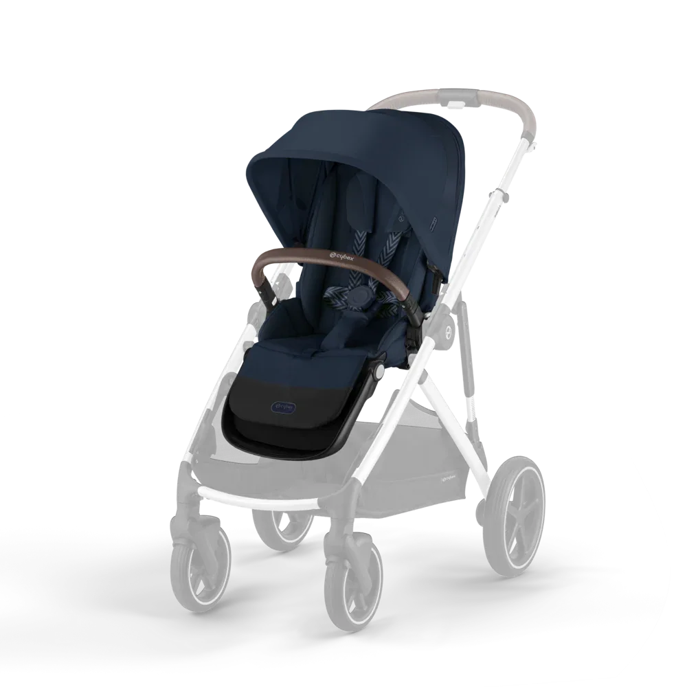 Cybex® Seat Unit Gazelle™ S Ocean Blue (Silver Frame) - Image 5