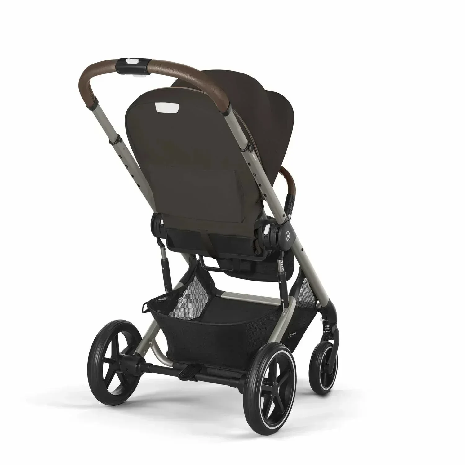 Cybex® 3in1 Stroller Balios S Lux + Carry Cot + Cloud G Car Chocolate Brown - Image 5