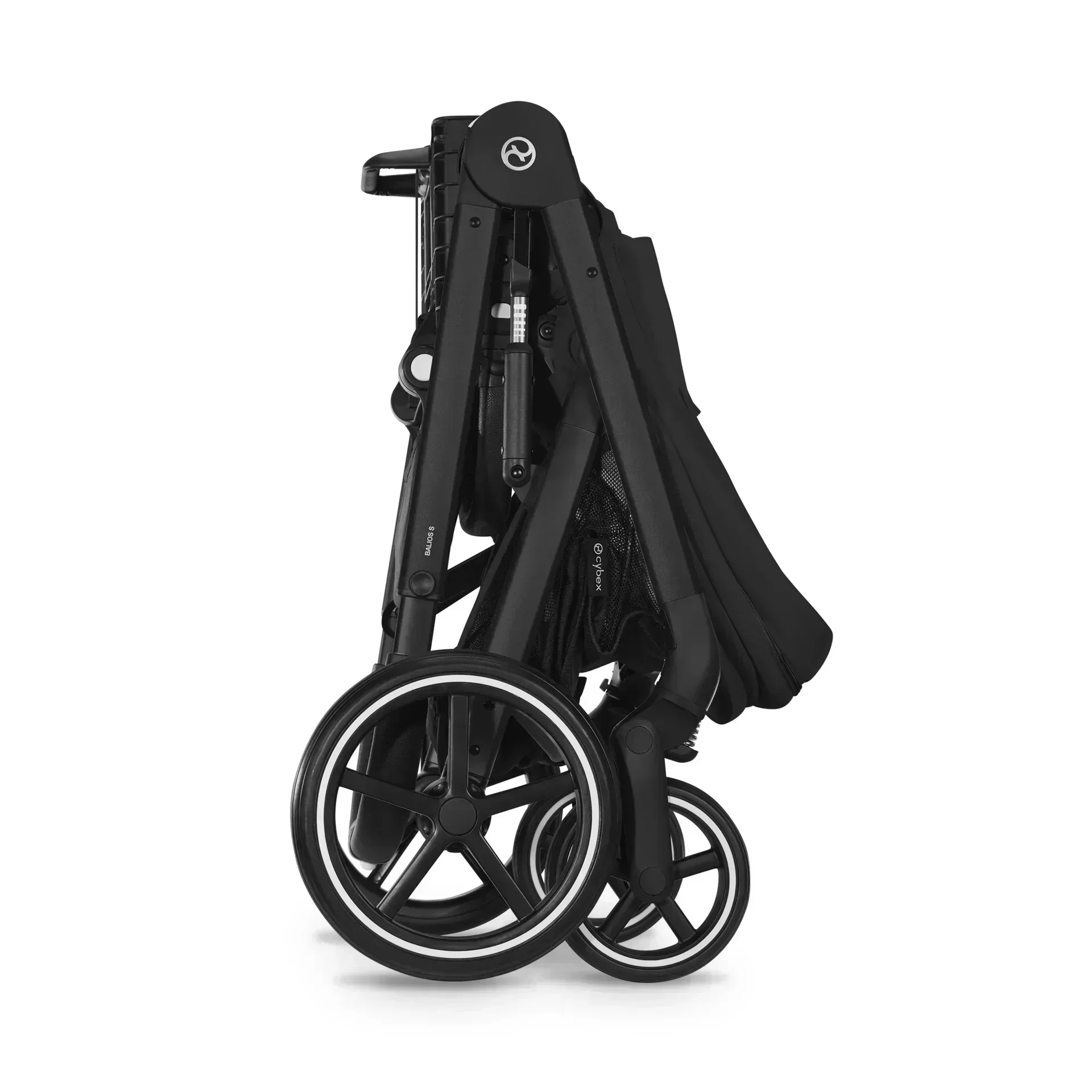 Cybex® 3in1 Stroller Balios S Lux + Carry Cot + Cloud G Car Seat Moon Black - Image 18