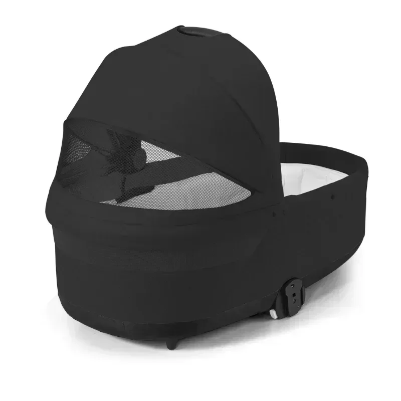 Cybex® 3in1 Stroller Balios S Lux + Carry Cot + Cloud G Car Seat Moon Black - Image 5