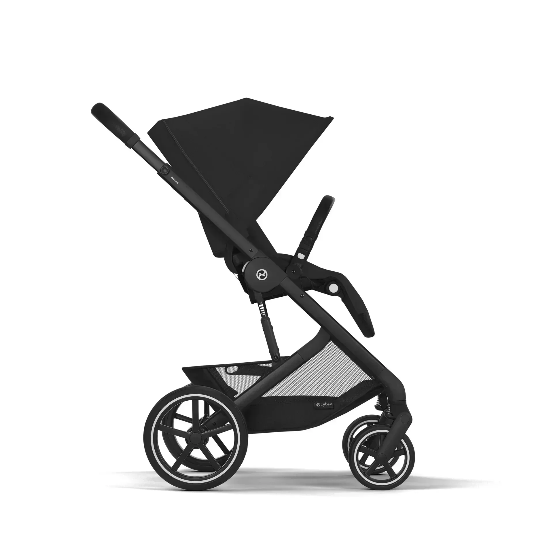 Cybex® 3in1 Stroller Balios S Lux + Carry Cot + Cloud G Car Seat Moon Black - Image 15