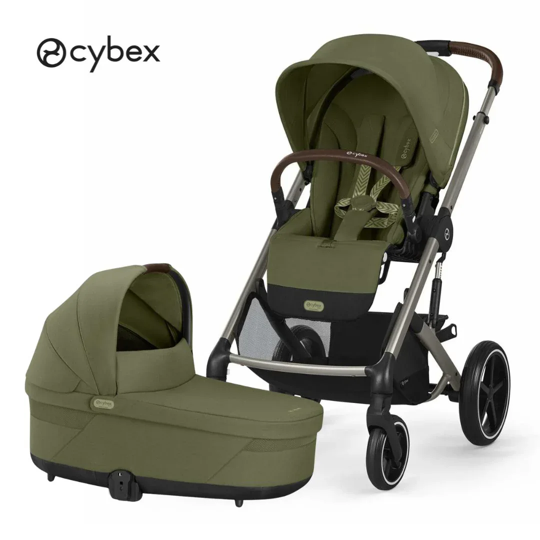 Cybex® Stroller Balios 2in1 S Lux (0-22 kg) Moss Green (Taupe Frame)
