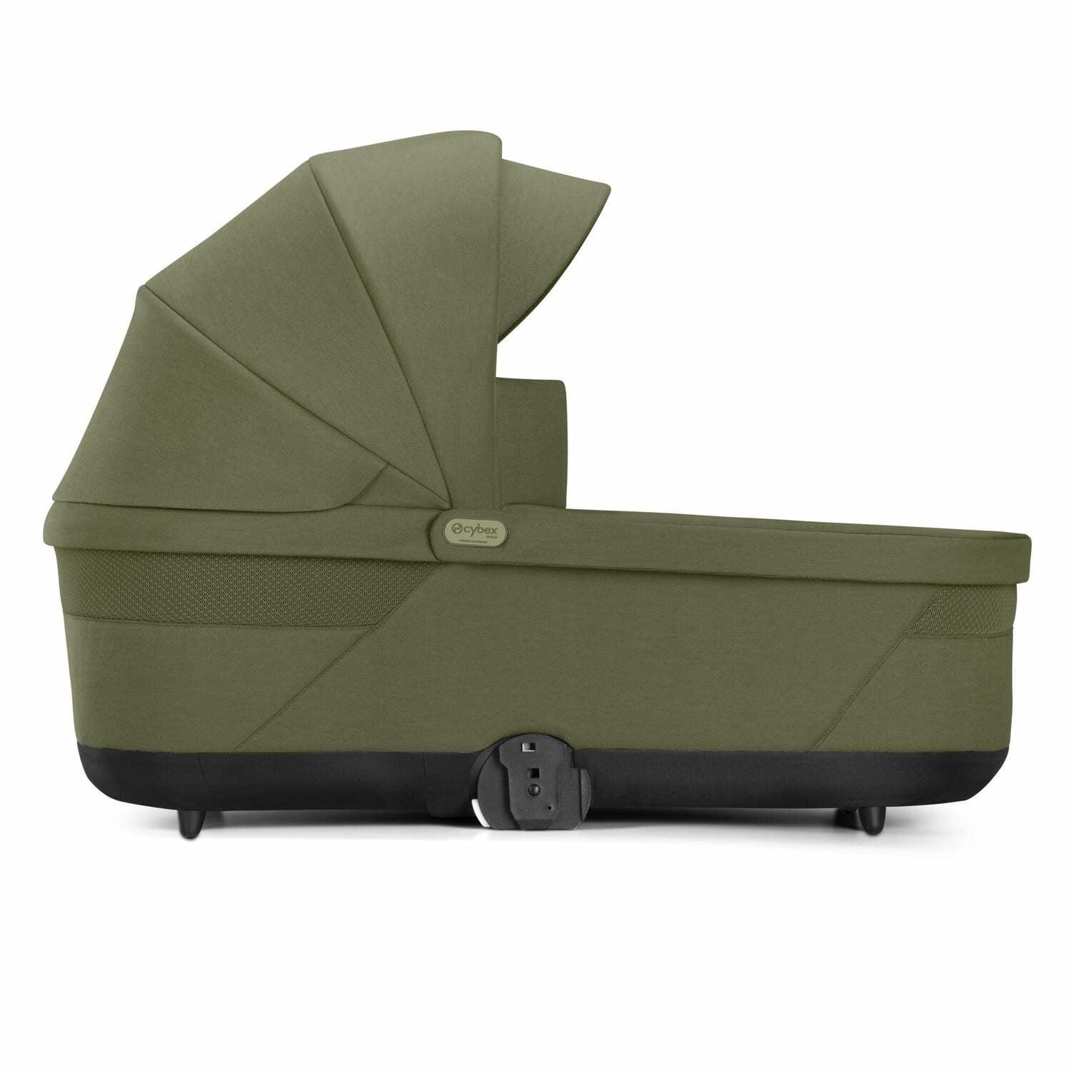 Cybex® 3in1 Stroller Balios S Lux + Carry Cot + Cloud G Car Moss Green (+ Rain cover) - Image 10