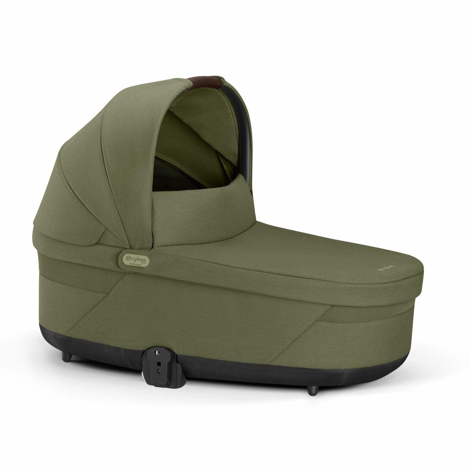 Cybex® 3in1 Stroller Balios S Lux + Carry Cot + Cloud G Car Moss Green (+ Rain cover) - Image 13