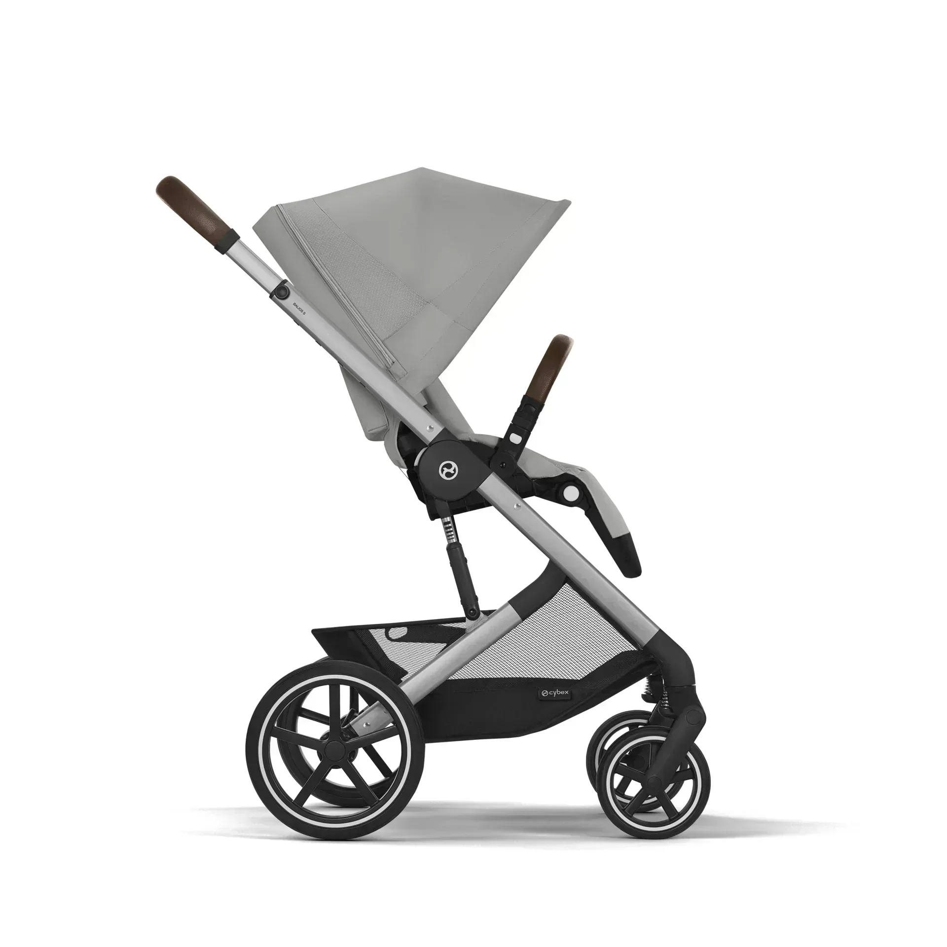 Cybex® 3in1 Stroller Balios S Lux + Carry Cot + Cloud G Car Seat Stone Grey (+ Rain cover) - Image 12
