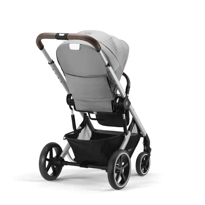 Cybex® 3in1 Stroller Balios S Lux + Carry Cot + Cloud G Car Seat Stone Grey (+ Rain cover) - Image 8