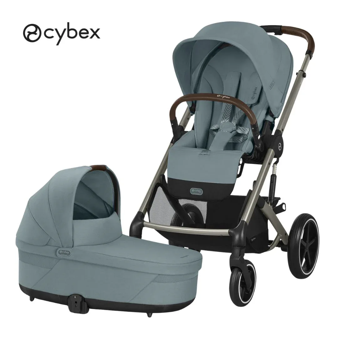 Cybex® Stroller Balios 2in1 S Lux (0-22 kg) Stormy Blue (Taupe Frame)