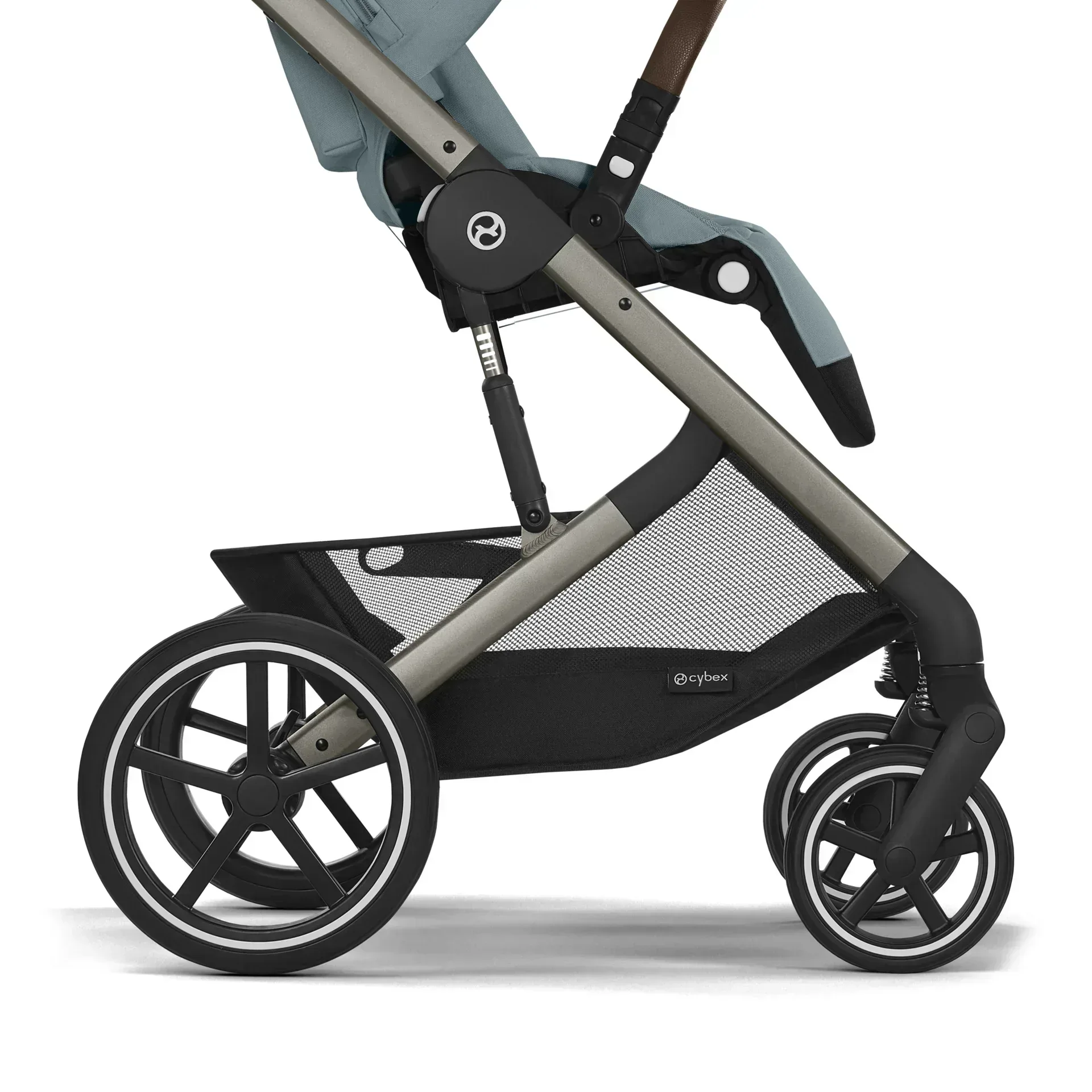 Cybex® Stroller Balios S Lux (0-22 kg) Stormy Blue (Taupe Frame) - Image 10