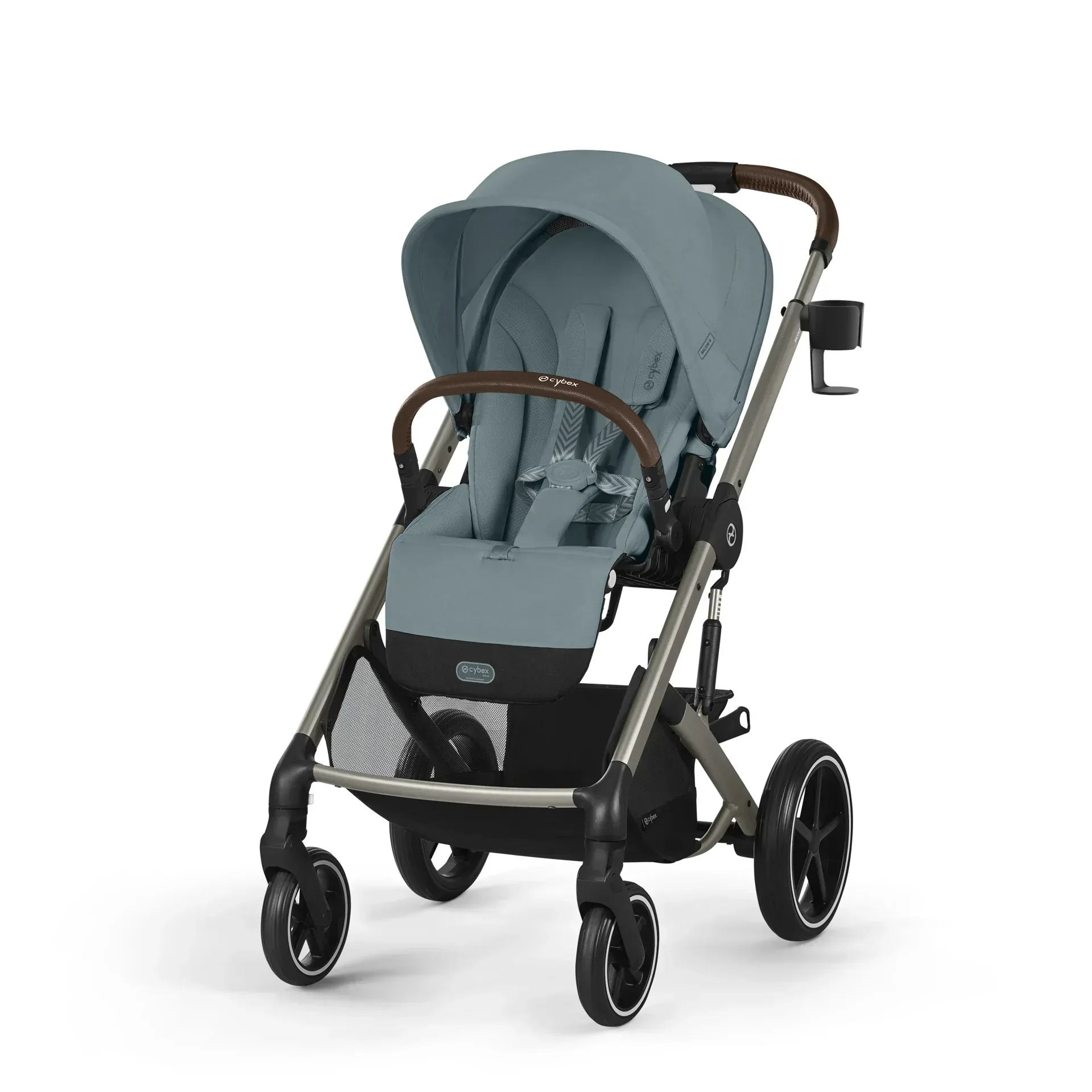 Cybex® Stroller Balios S Lux (0-22 kg) Stormy Blue (Taupe Frame) - Image 12
