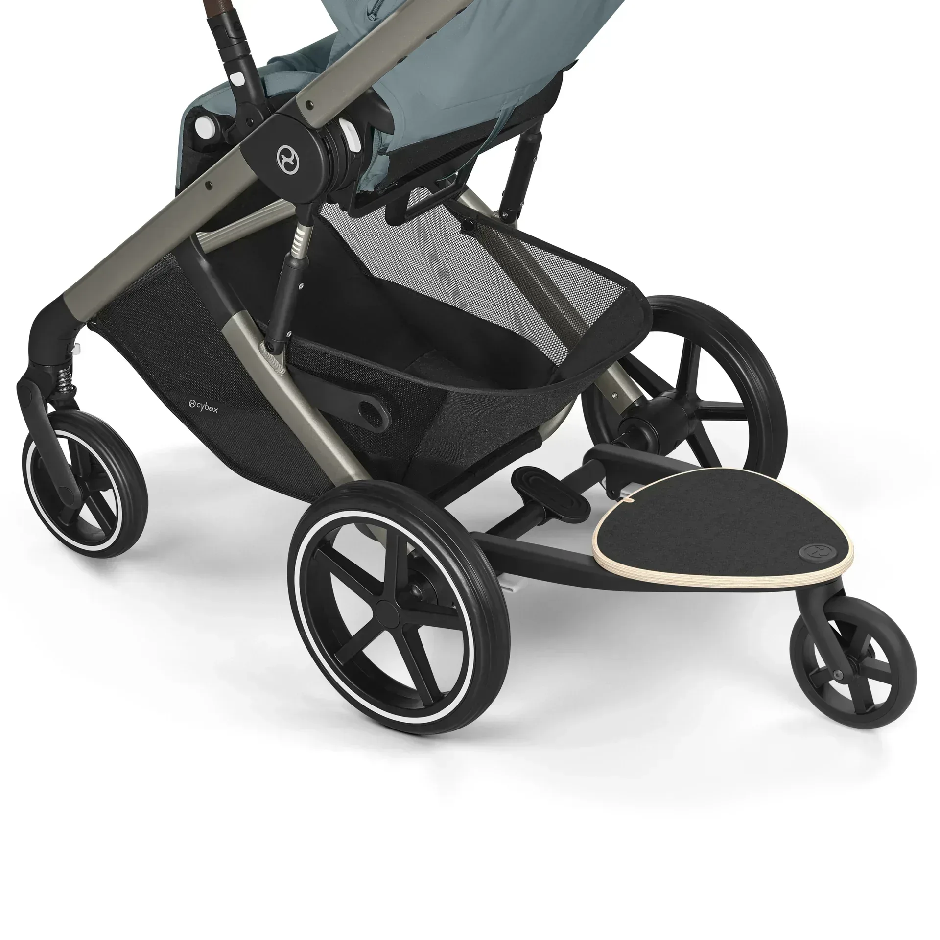 Cybex® Stroller Balios S Lux (0-22 kg) Stormy Blue (Taupe Frame) - Image 14
