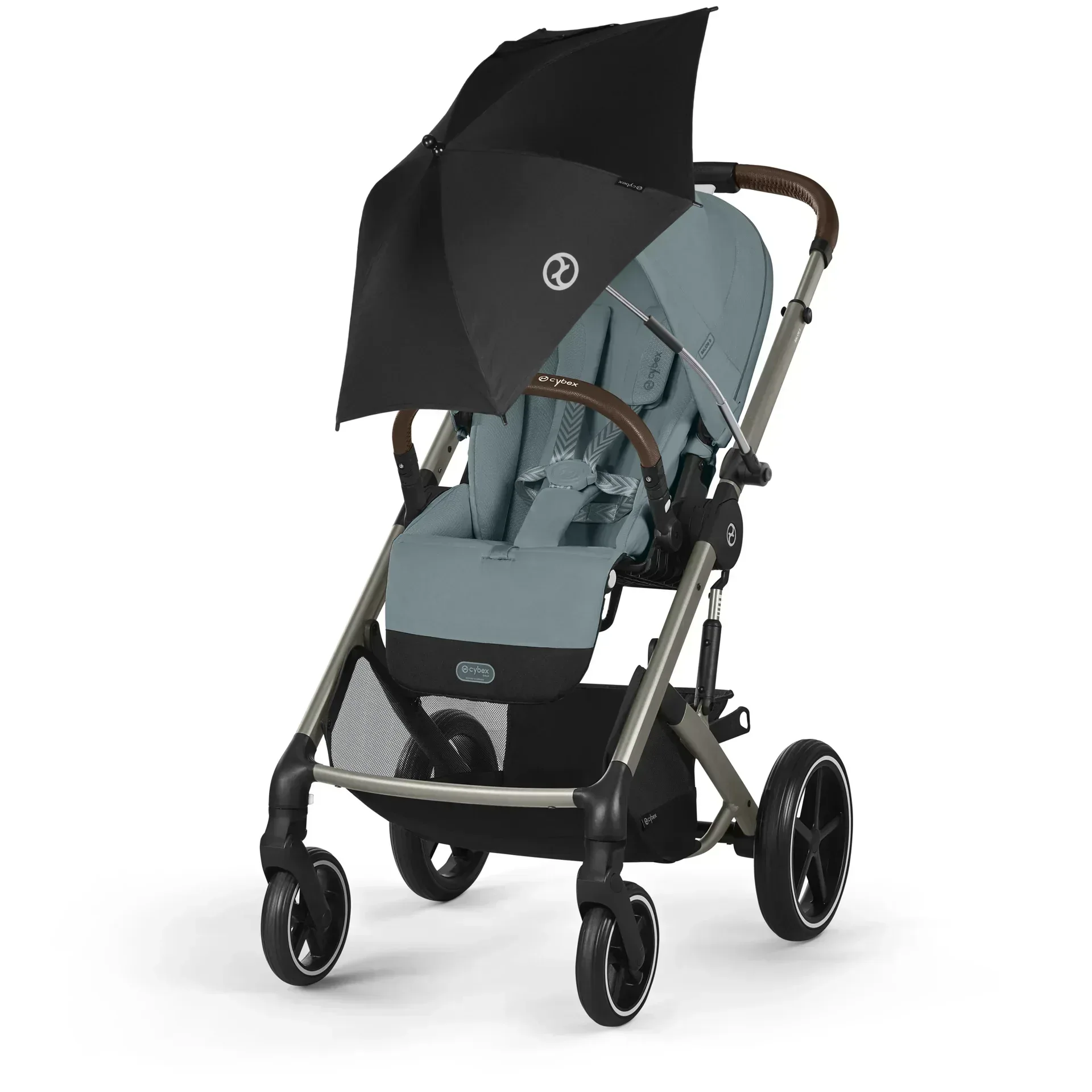Cybex® Stroller Balios S Lux (0-22 kg) Stormy Blue (Taupe Frame) - Image 16