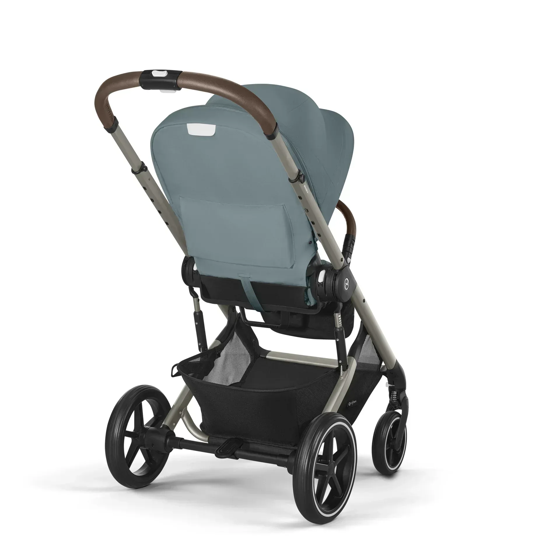 Cybex® Stroller Balios S Lux (0-22 kg) Stormy Blue (Taupe Frame) - Image 19