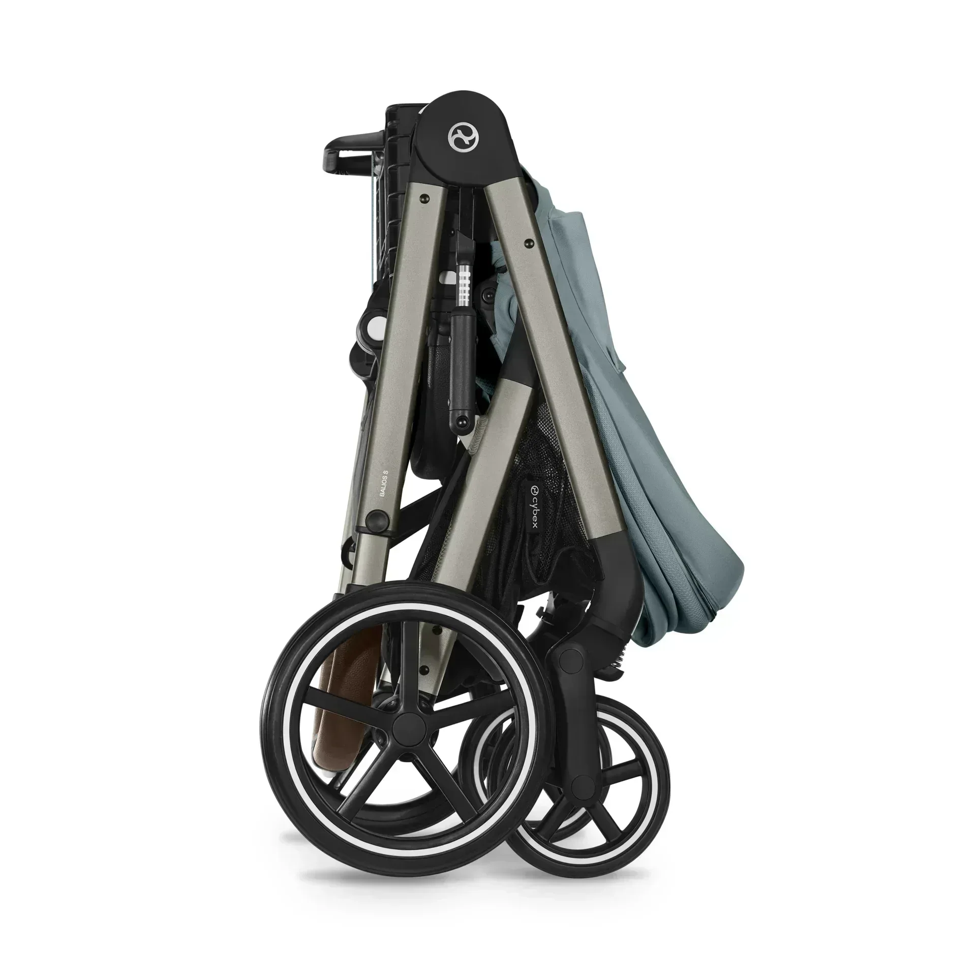 Cybex® Stroller Balios S Lux (0-22 kg) Stormy Blue (Taupe Frame) - Image 22