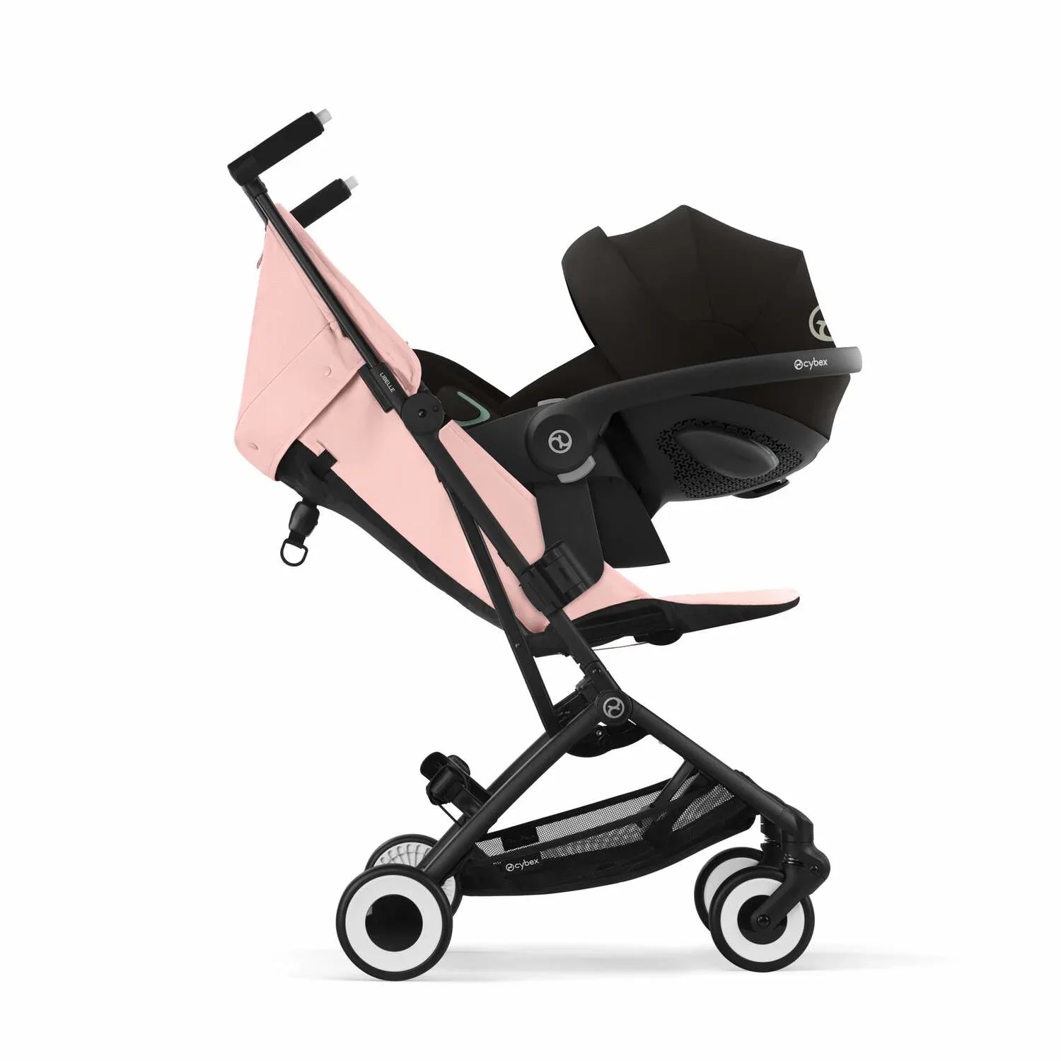 Cybex® Stroller Libelle (0-22kg) Candy Pink (Black Frame) 2025 - Image 3