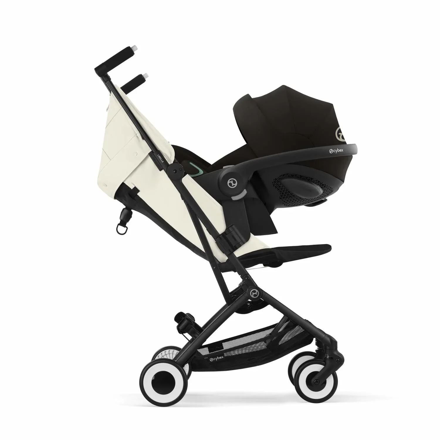 Cybex® Stroller Libelle (0-22kg) Canvas White (Black Frame) 2025 - Image 3